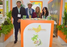 Ecuadorian banana producers Asopro Osmel is owned by the family with son Justin Rodriquez, father Ivan Rodriquez, mother Tatiana Rosales and daugther Melissa Rodriquez.